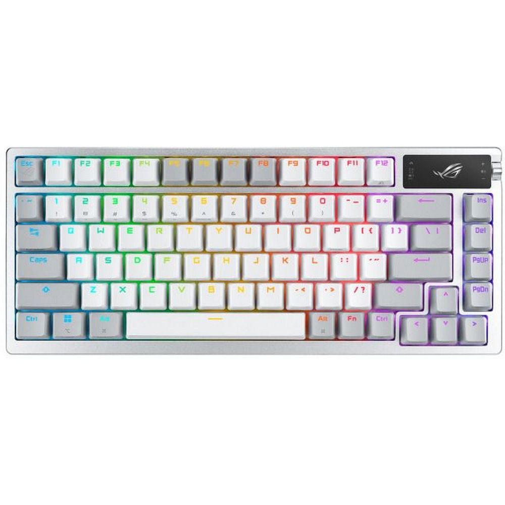 Клавиатура ASUS M701 ROG AZOTH WHT ROG NX Snow PBT 75% USB 2.4GHz BT