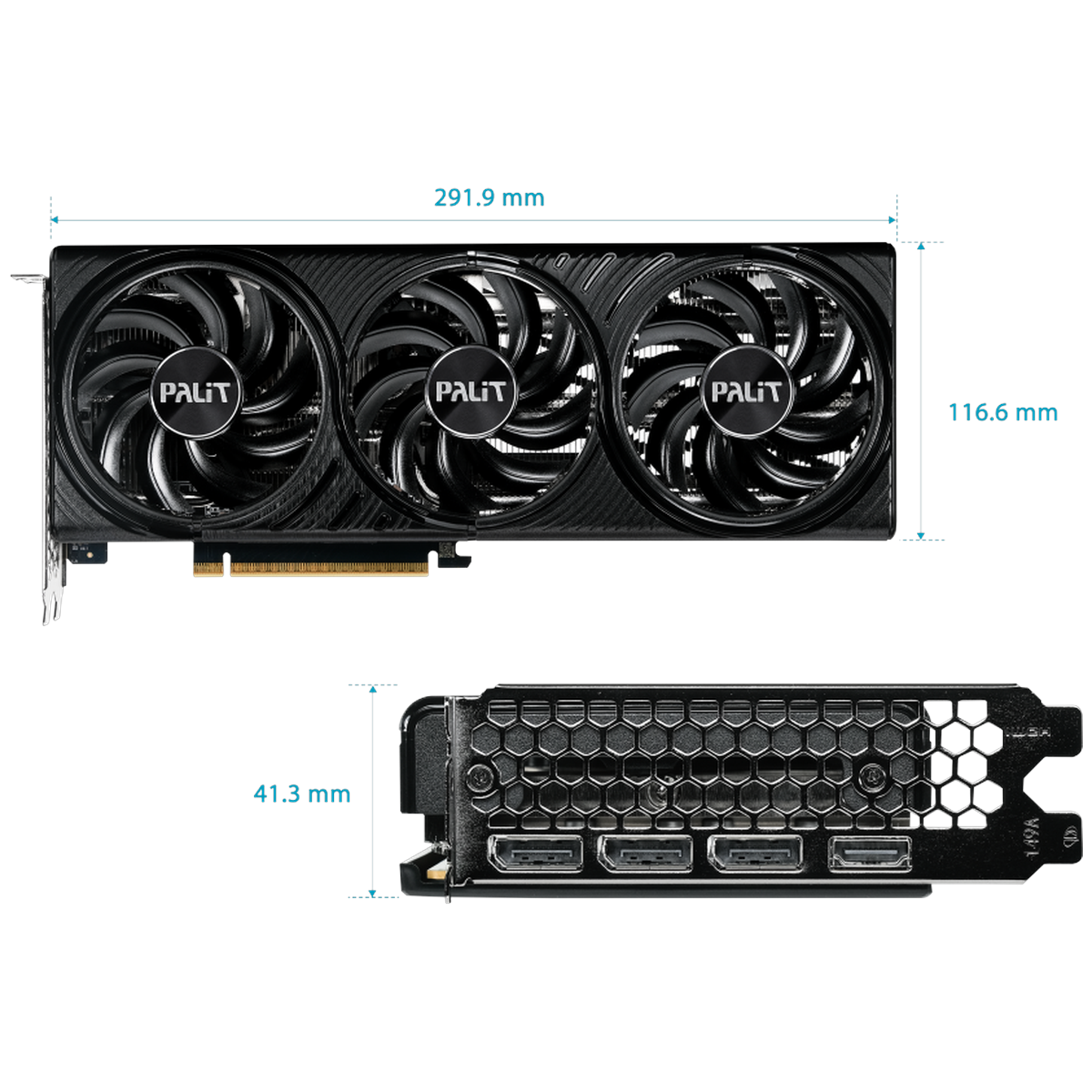 Видеокарта Palit PCI-E 5.0 PA-RTX5060Ti INFINITY 3 OC NVIDIA GeForce RTX 5060TI 8Gb 128bit GDDR7 240