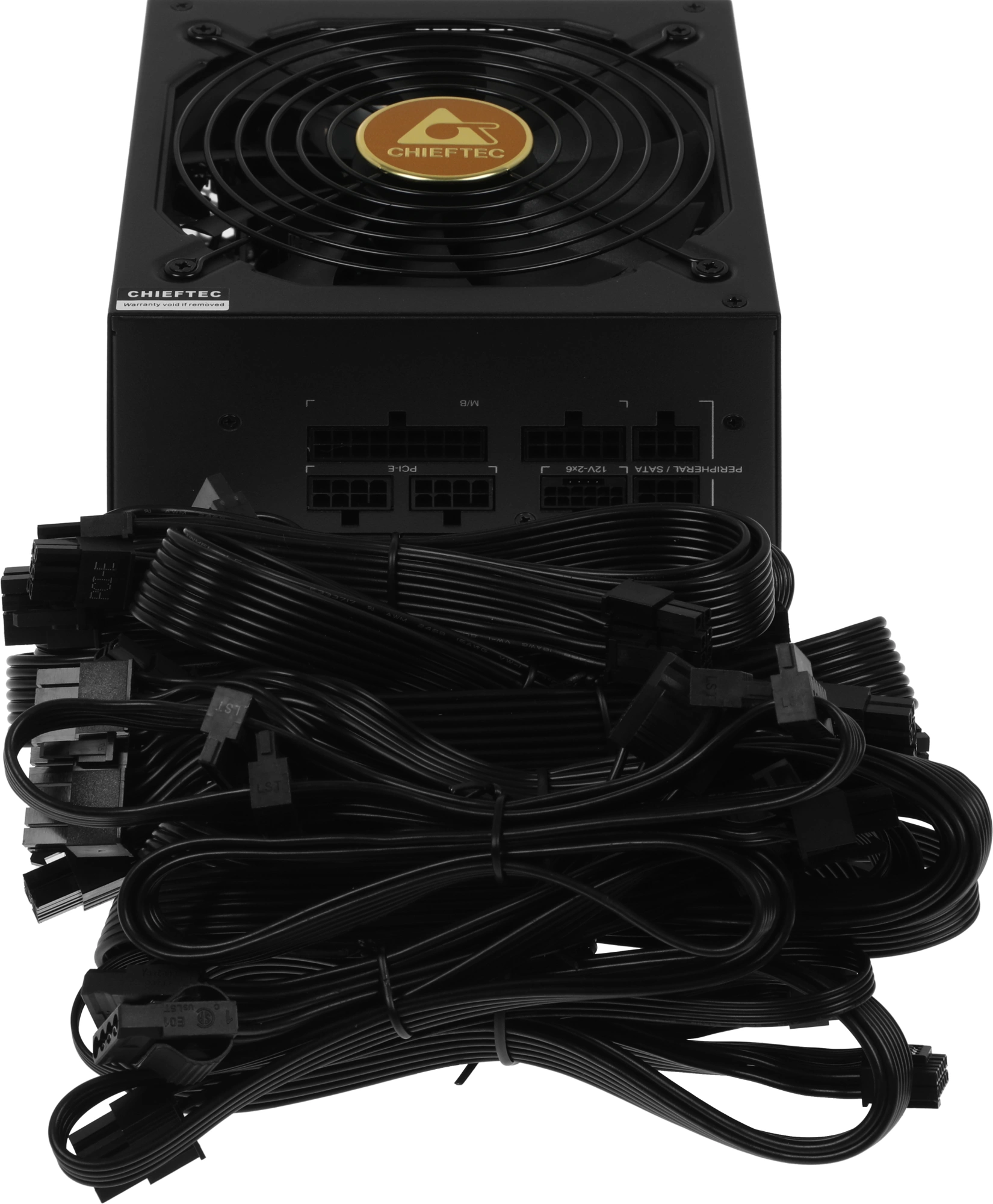 Блок питания Chieftec ATX 850W Polaris PPS-850FC-A3 Gen.5 80+ gold (20+4pin) APFC 135mm fan 12xSATA 
