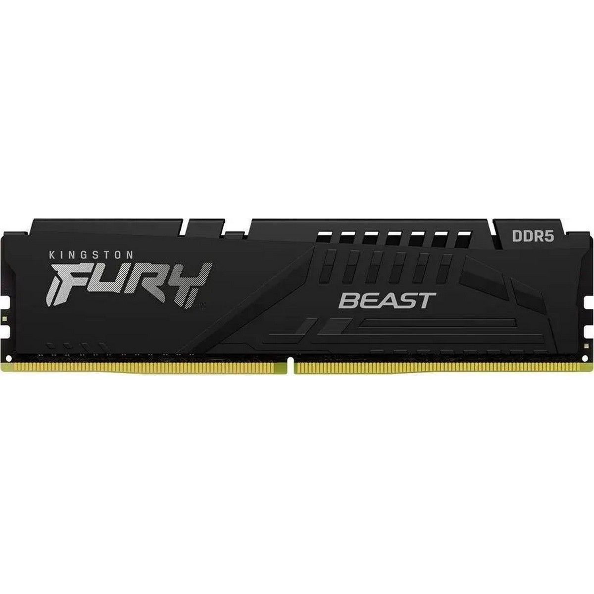 Память DDR5 16GB 6000MHz Kingston KF560C30BBE-16 Fury Beast Black Expo RTL Gaming PC5-48000 CL30 DIM