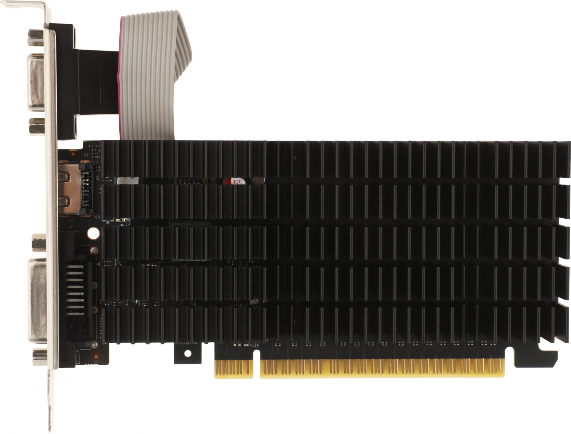 Видеокарта Afox PCI-E 2.0 AF710-1024D3L5 NVIDIA GeForce GT 710 1Gb 64bit GDDR3 954/1600 DVIx1 HDMIx1