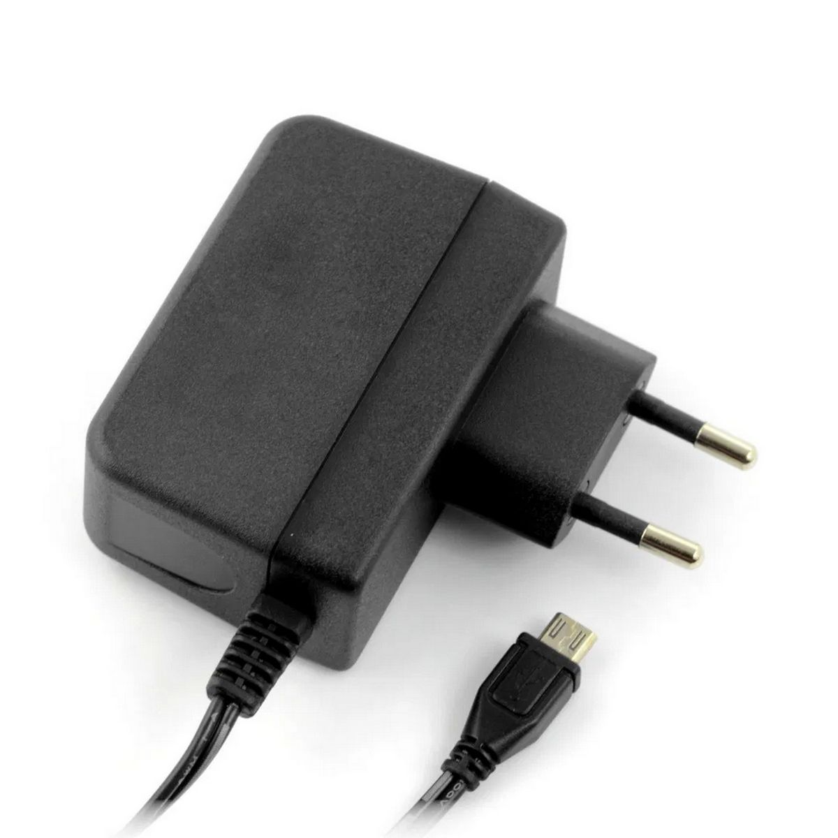 Raspberry Pi 3 Model B Блок питания Official Power Supply Retail, Black, 5.1V, 2.5A, Cable 1.5 m, Mi