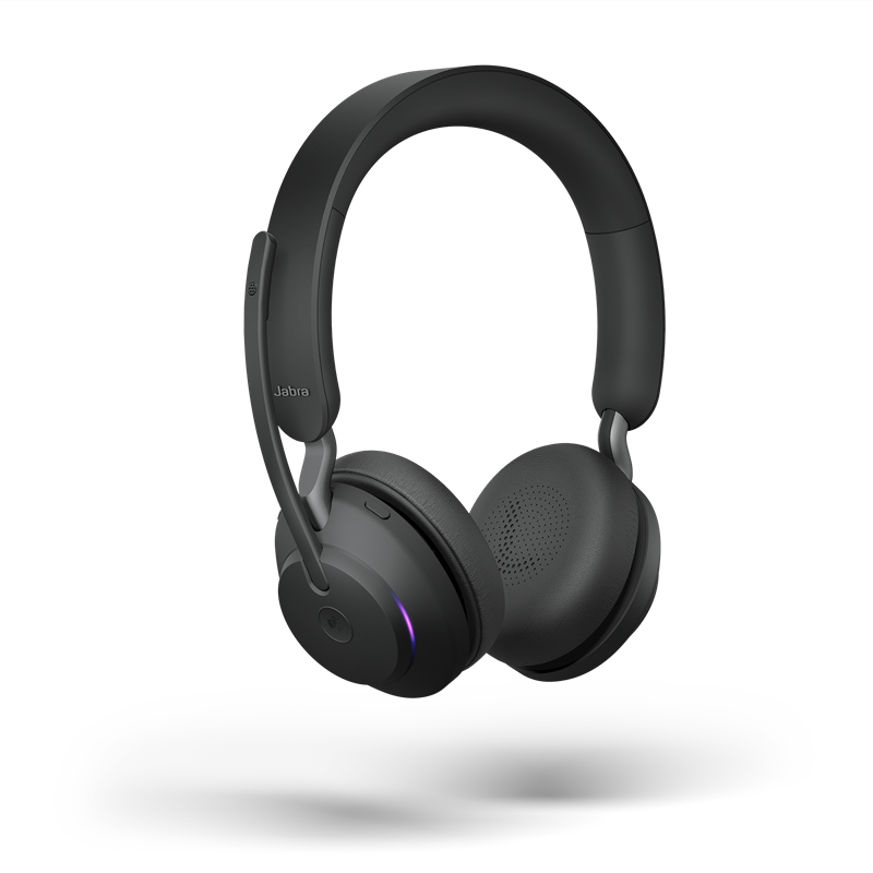 Гарнитура беспроводная Jabra Evolve2 65, Link380c MS Stereo Stand Black