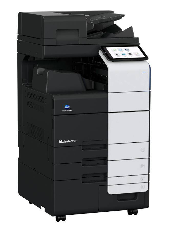 МФУ лазерное цветное Konica Minolta bizhub C751i (SRA3, 8Гб, 75 стр/мин, дуплекс, сеть, 256Гб(SSD),1