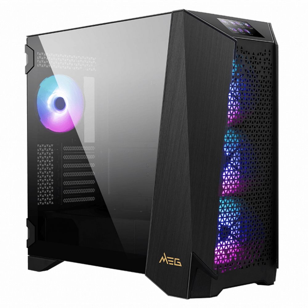 Корпус MSI MEG PROSPECT 700R Mid-Tower, E-ATX, 2xUSB 3.2, 1xUSB-C, Audio I/O, 4x140 ARGB fan, Lamina
