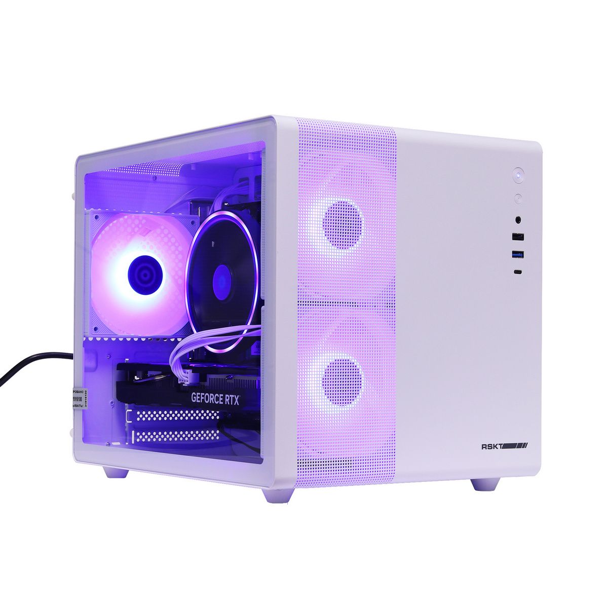 Компьютер Raskat STRIKE 320 (Intel Core i3-12100F, RAM 16GB, SSD 512GB, NVIDIA RTX 3050 6GB, noOS, w