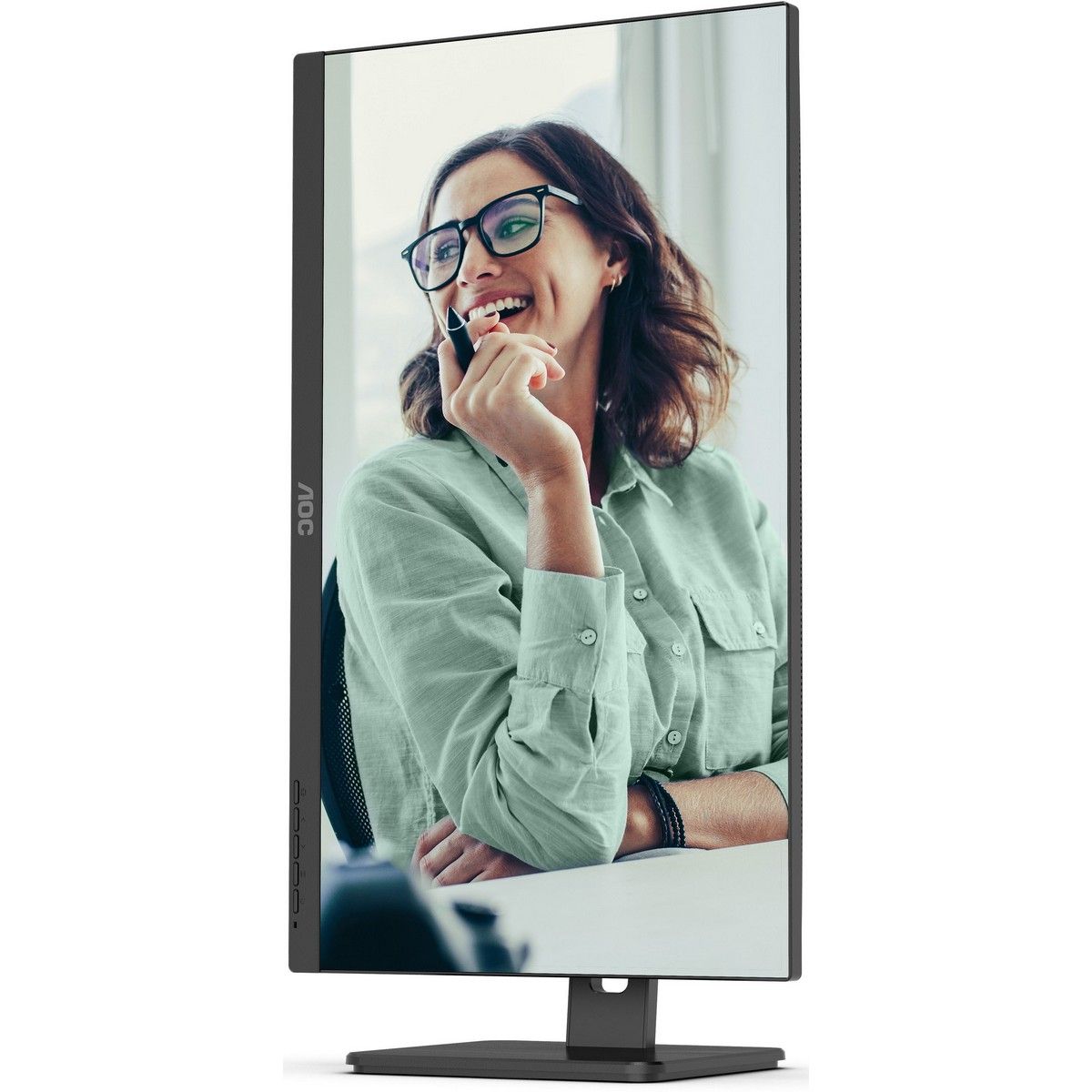 Монитор AOC 27" Pro Q27P3CV черный IPS LED 4ms 16:9 HDMI M/M матовая HAS Piv 1000:1 350cd 178гр/178г