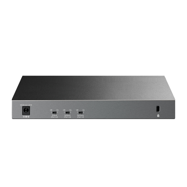 Коммутатор TP-Link LS1210GP (L2) 9x1Гбит/с 1SFP 8PoE 61W неуправляемый