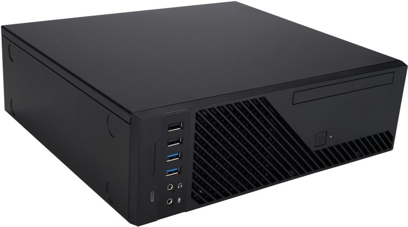 Корпус Slim Case Powerman KI331 Black РМ-300SFX 80+ UBS2.0*2+USB 3.1*2+A(HD)+Front fan 80x80x15mm*1,