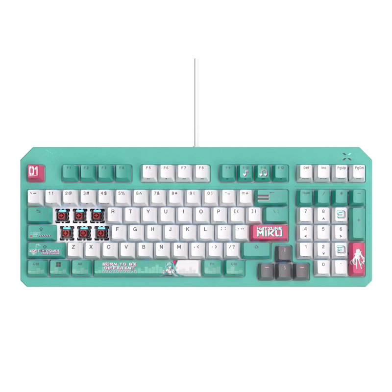 Клавиатура ASUS RA09 TUF GAMING K3 GEN II MIKU/RD/RU/PBT (90MP0460-BKRA30)