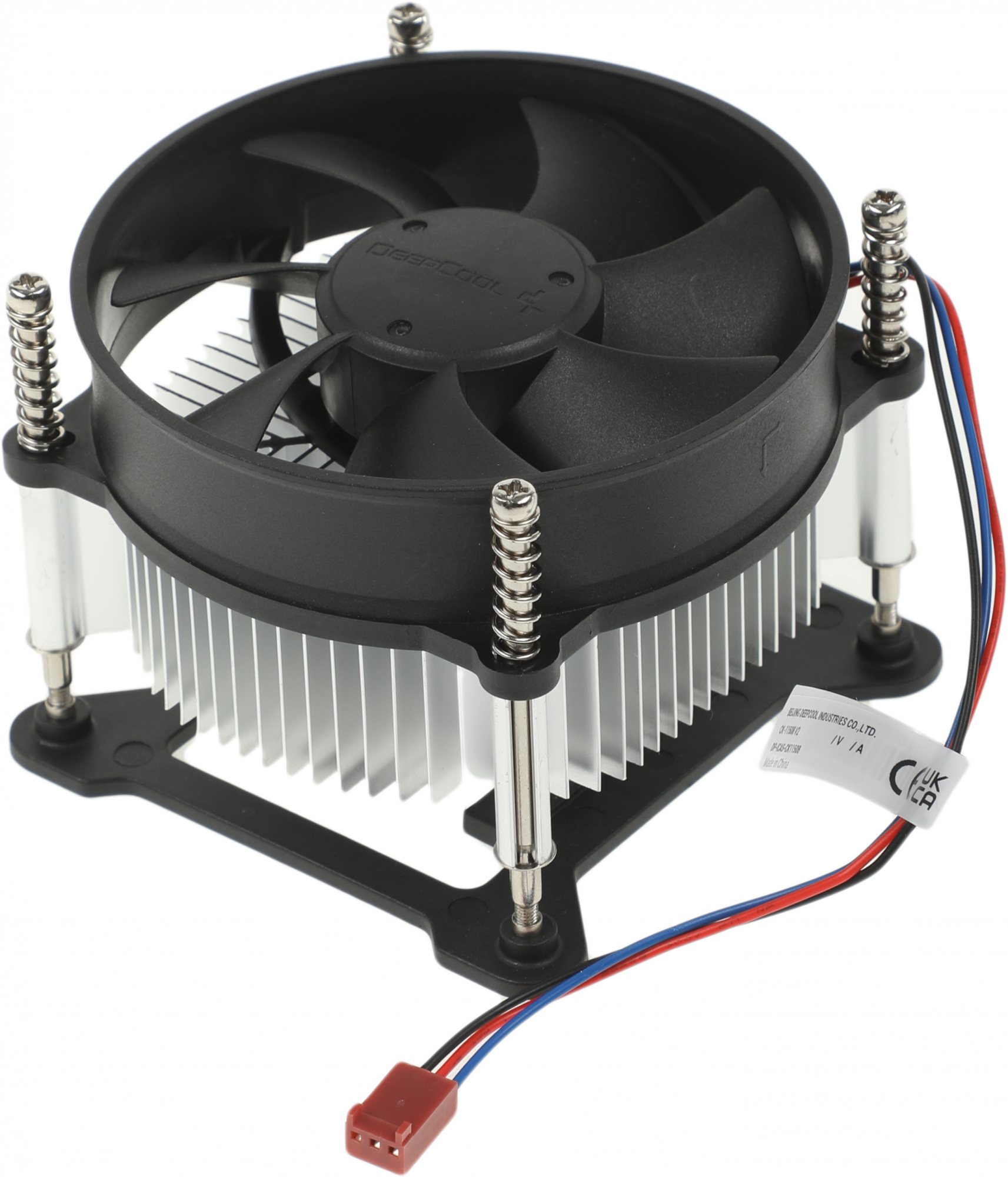 Устройство охлаждения(кулер) Deepcool CK-11508 V2 Soc-1151/1200 черный 3-pin 25dB Al 65W 245gr Ret (