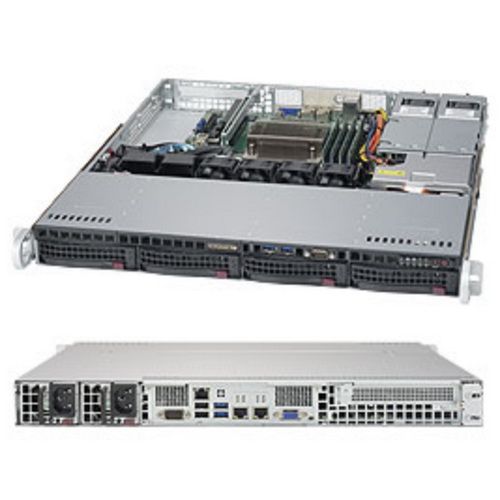 Серверная платформа SuperMicro SYS-5019S-MR 1U Rackmount 813MFTQC-R407CB  X11SSH-F  SATA3, RA