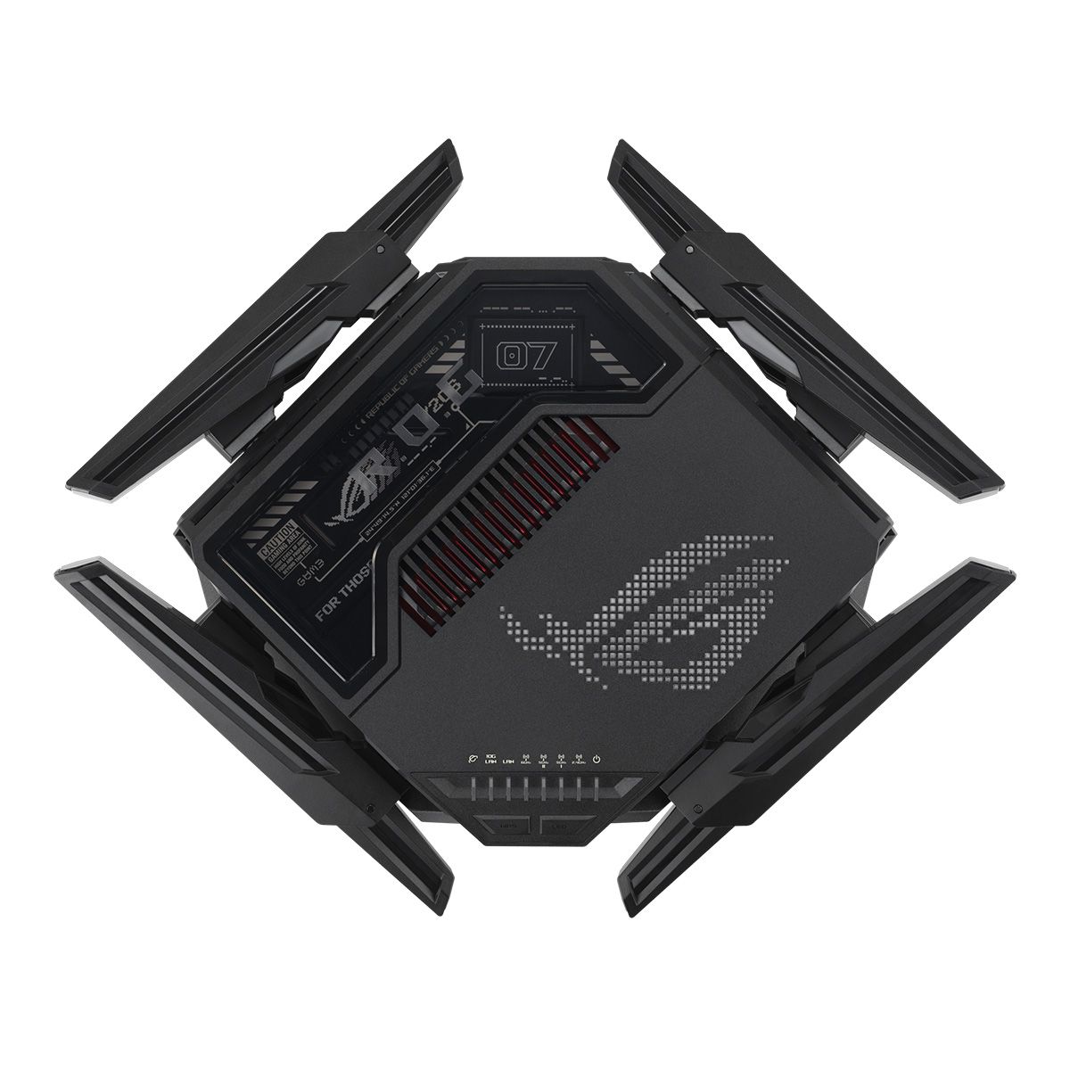 Роутер беспроводной Asus GT-BE98 BE25000 100/1000/2500/10000BASE-T черный