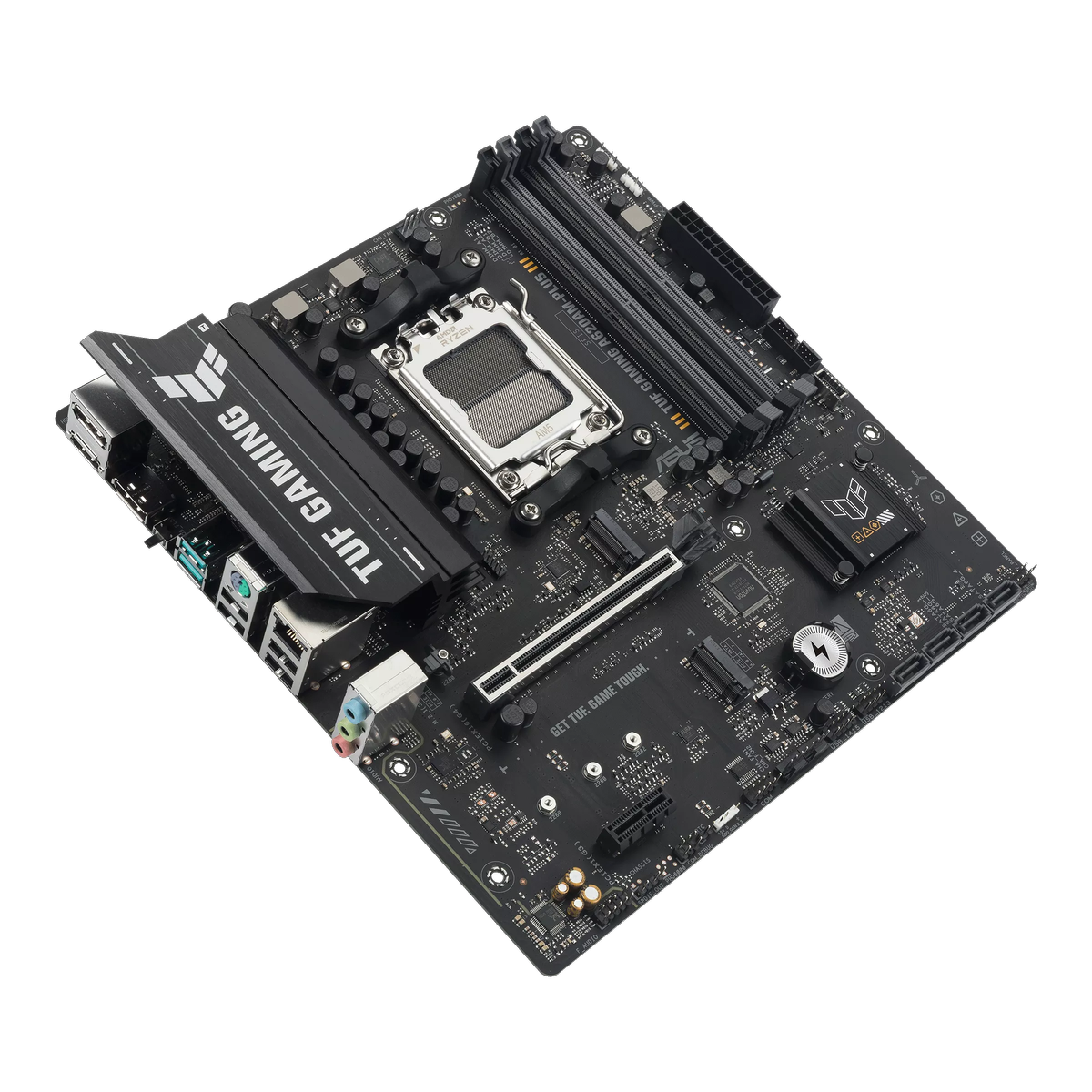Материнская плата ASUS TUF GAMING A620AM-PLUS, AM5, A620A, 4*DDR5, 4*SATA, 2*M.2, 2*USB 3.2, 4*USB 2