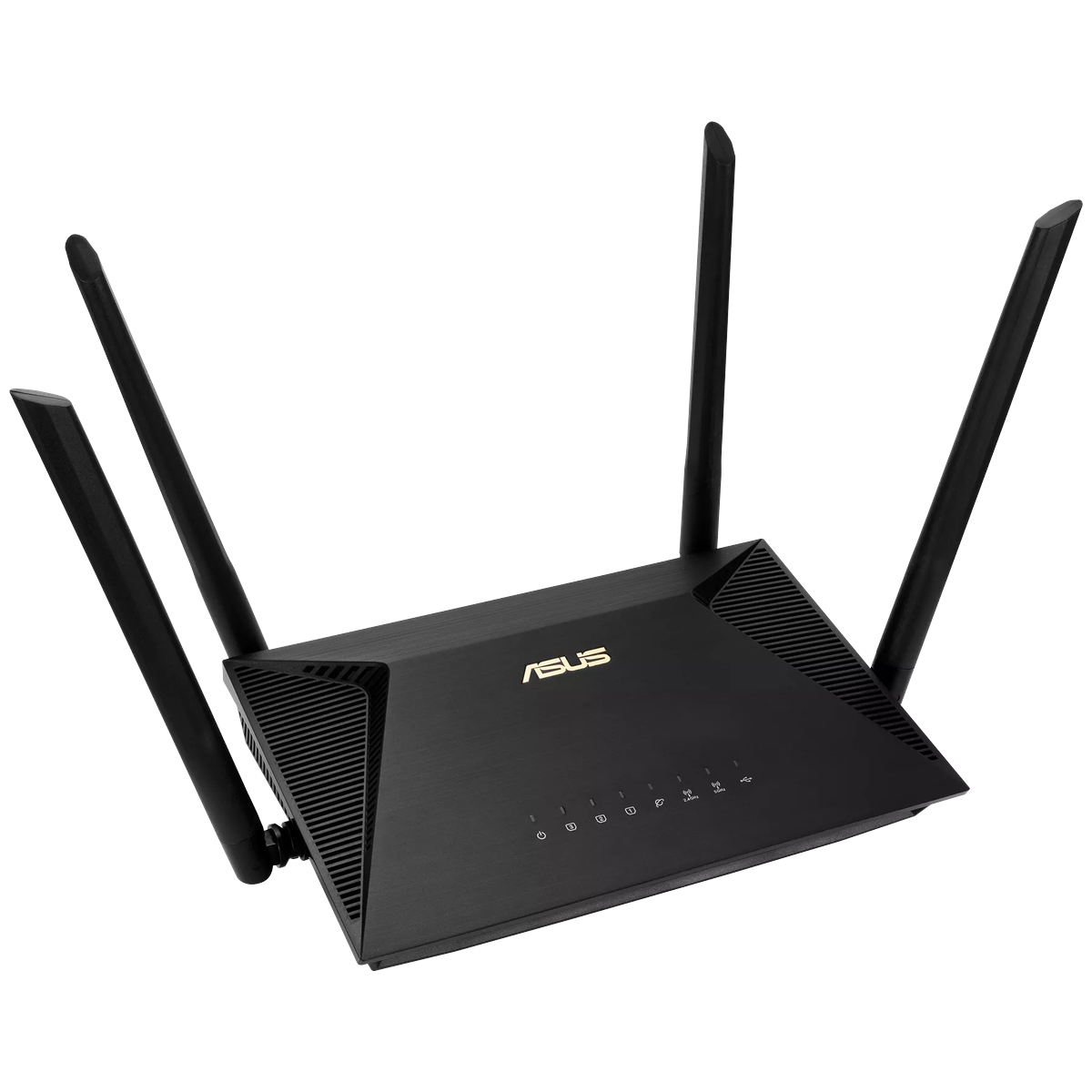 Роутер беспроводной Asus RT-AX1800U AX1800 10/100/1000BASE-TX/4G ready черный