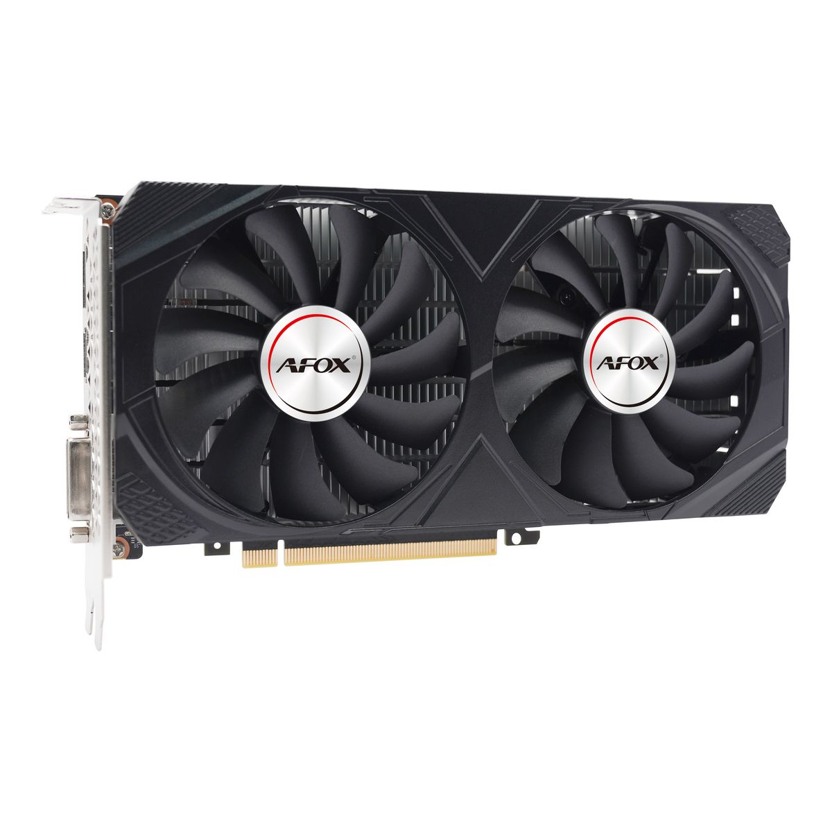 Видеокарта Afox PCI-E 4.0 AF3050-6GD6H5 NVIDIA GeForce RTX 3050 6Gb 96bit GDDR6 1042/14000 DVIx1 HDM
