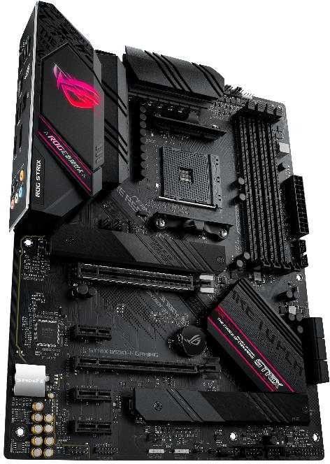 Материнская плата Asus ROG STRIX B550-F GAMING Soc-AM4 AMD B550 4xDDR4 ATX AC`97 8ch(7.1) 2.5Gg RAID