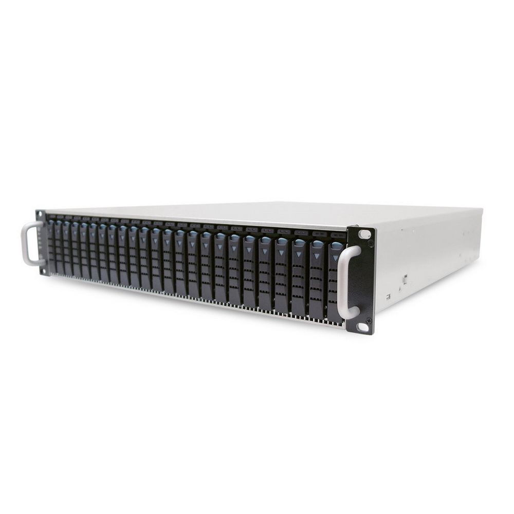 Корпус AIC J2024-02-03X_XJ1-20242-07 J2024-02, 2U, 24xSATA/SAS HS 2,5" bay, hot swap JBOD, 2xSA
