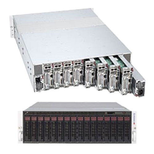 Серверная платформа SuperMicro SYS-5038ML-H8TRF 3U MicroCloud System CSE-938BH-R1620B X10SLD-