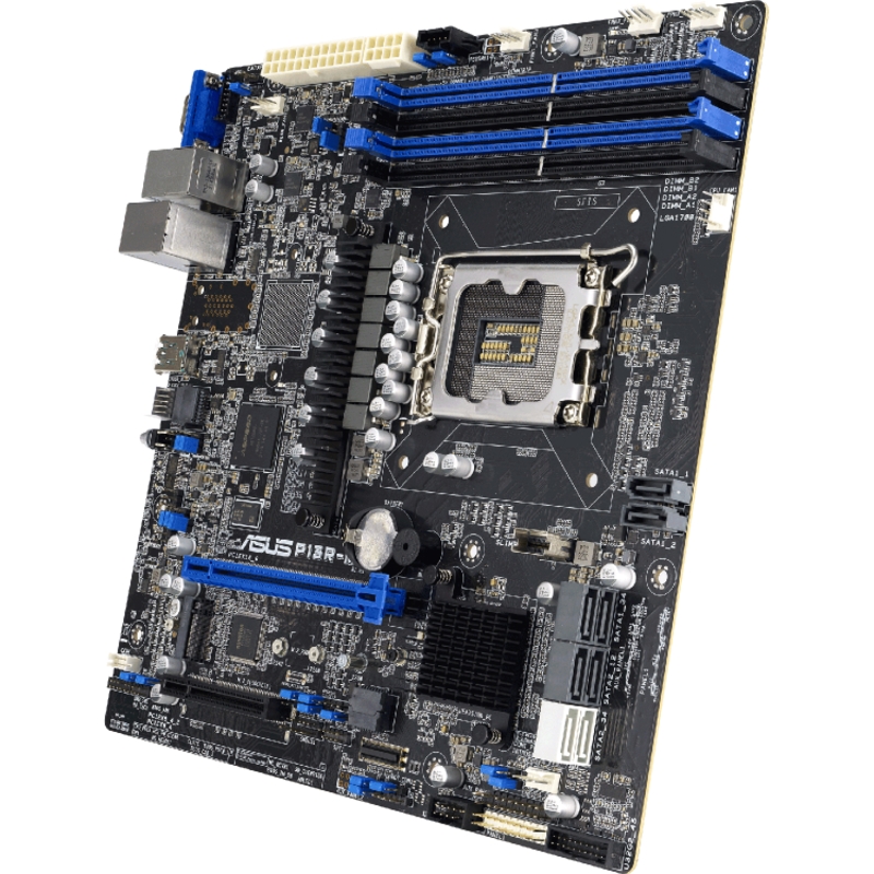 Материнская плата ASUS P13R-M LGA1700 mATX 4xDDR5 PCIEx16 PCIEx8 M.2 VGA 2хGLAN