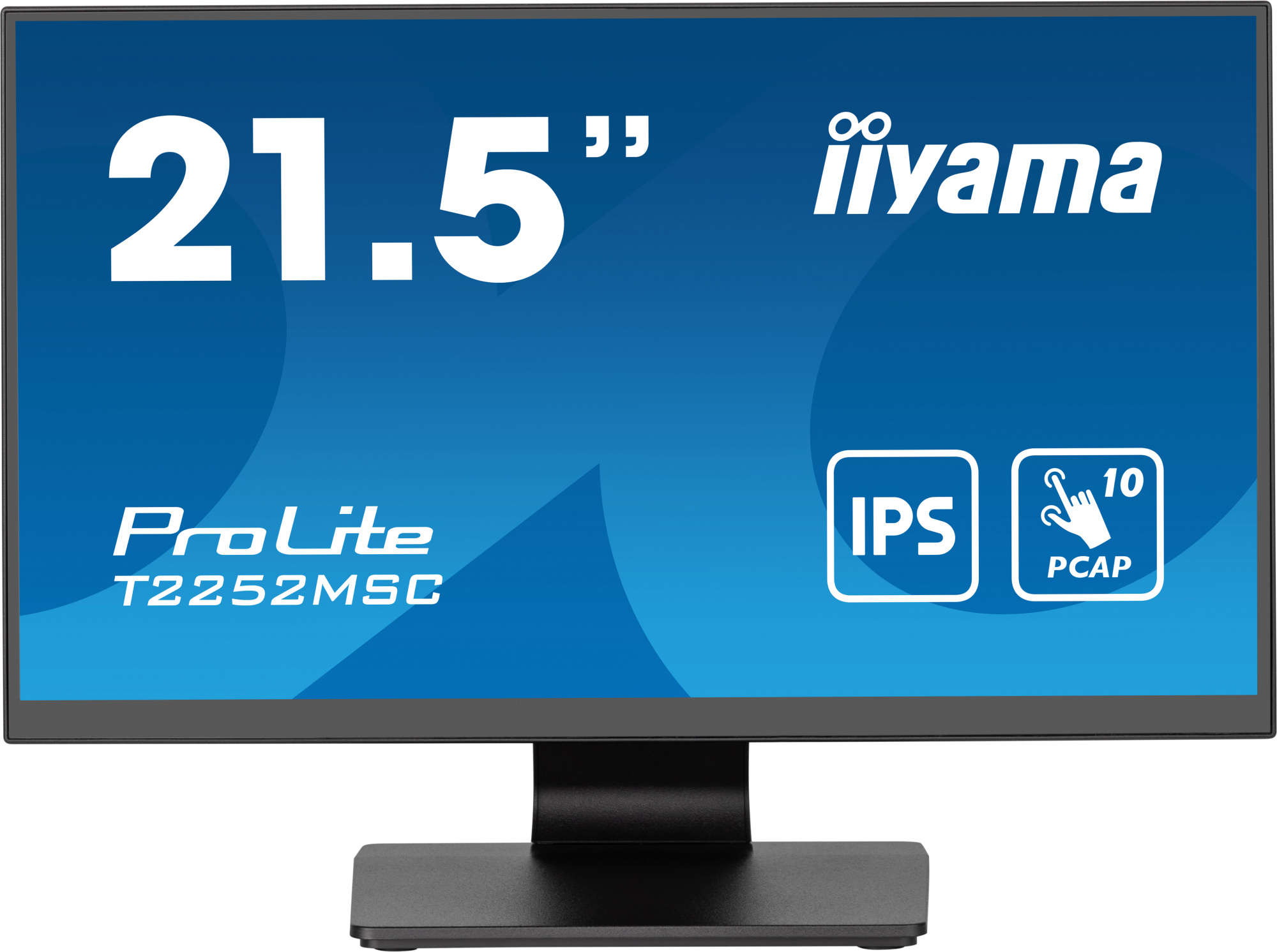 Монитор Iiyama 21.5" ProLite T2252MSC-B2 черный IPS LED 5ms 16:9 HDMI M/M глянцевая 250cd 178гр/178г