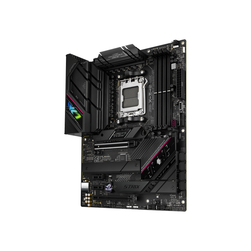 Материнская плата Asus ROG STRIX B650E-F GAMING WIFI Socket AM5 AMD B650 4xDDR5 ATX AC`97 8ch(7.1) 2