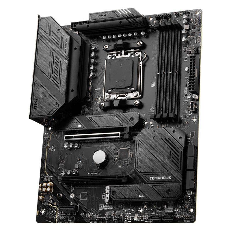 Материнская плата MSI MAG B650 TOMAHAWK WIFI Socket AM5 AMD B650 4xDDR5 ATX AC`97 8ch(7.1) 2.5Gg RAI