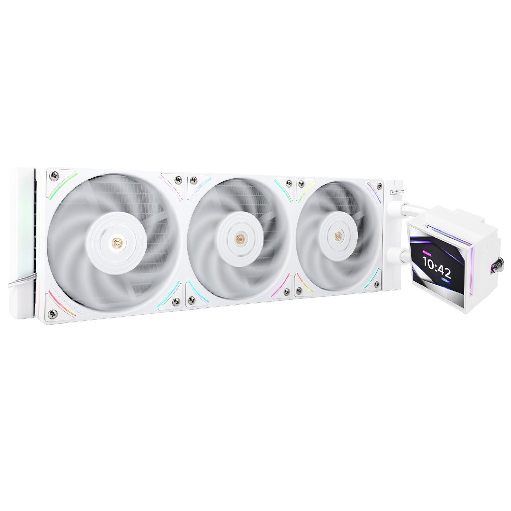 Система водяного охлаждения Thermalright Hyper Vision 360 UB ARGB White / 3x120mm ARGB PWM Fans / TRHV360UBAW