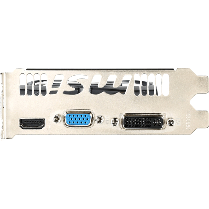 Видеокарта MSI PCI-E 2.0 N730-2GD3V3 NVIDIA GeForce GT 730 2Gb 128bit DDR3 902/1600 DVIx1 HDMIx1 CRT