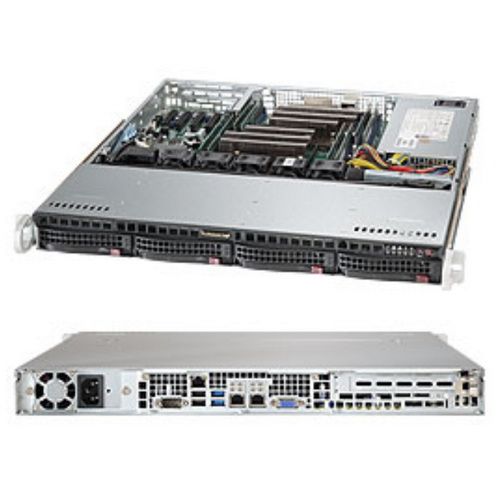 Серверная платформа SuperMicro SYS-6018R-MT 1U Rackmount LGA 2011 SC813MFTQ-441CB X10DRL-i (8