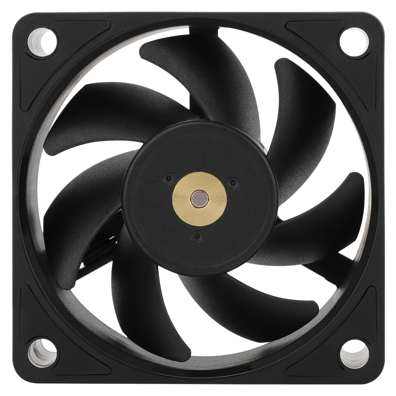 Кулер для корпуса/ Case Cooler Thermalright TL-B6B (60x60x25mm, 4-pin PWM, 16.17CFM, 20.17dBA, 3200RPM, Black)