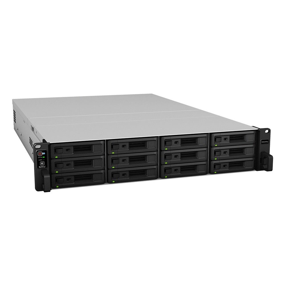Система хранения данных Synology 2U/12bay 6C 2,2GhzCPU/8Gb(64)/RAID0,1,10,5,6/upto 36HDD (2xRX1217(R
