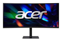 МОНИТОР 34" Acer CZ342CURJ0bmiphuzx Black (VA, изогнутый, 3440x1440, 120Hz, 1 ms, 178°/178°, 300 cd/