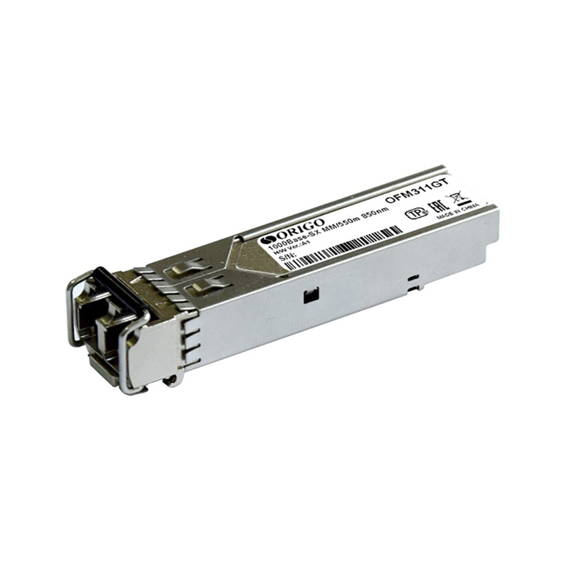 Трансивер Origo OFM311GT оптич. SFP MM duplex 1Гбит/с Tx:850нм до 0.55км (OFM311GT/A1A)