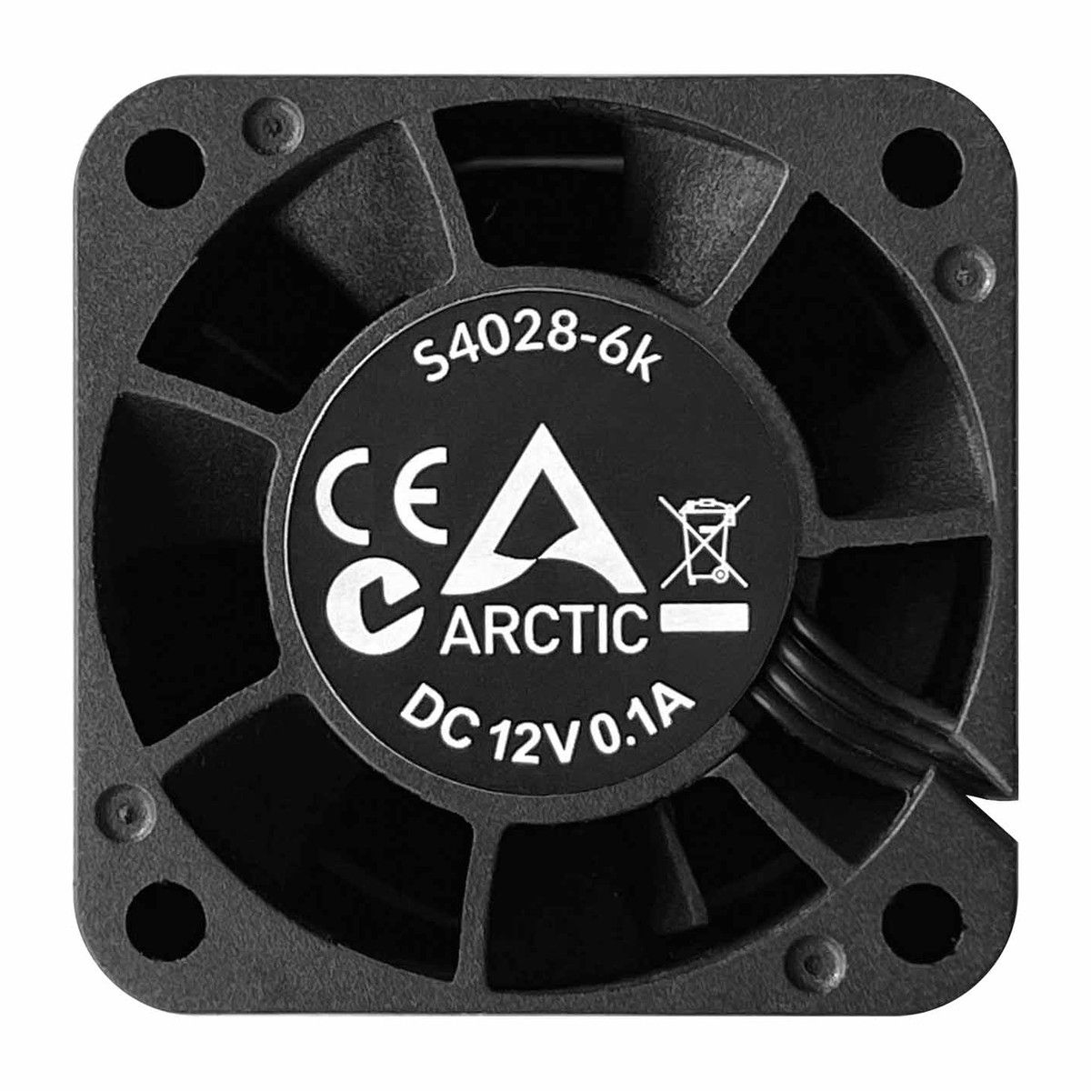 Вентилятор Arctic Cooling Вентилятор корпусной ARCTIC S4028-6K 250 - 6000 rpm Dual Ball Bearing  4-P