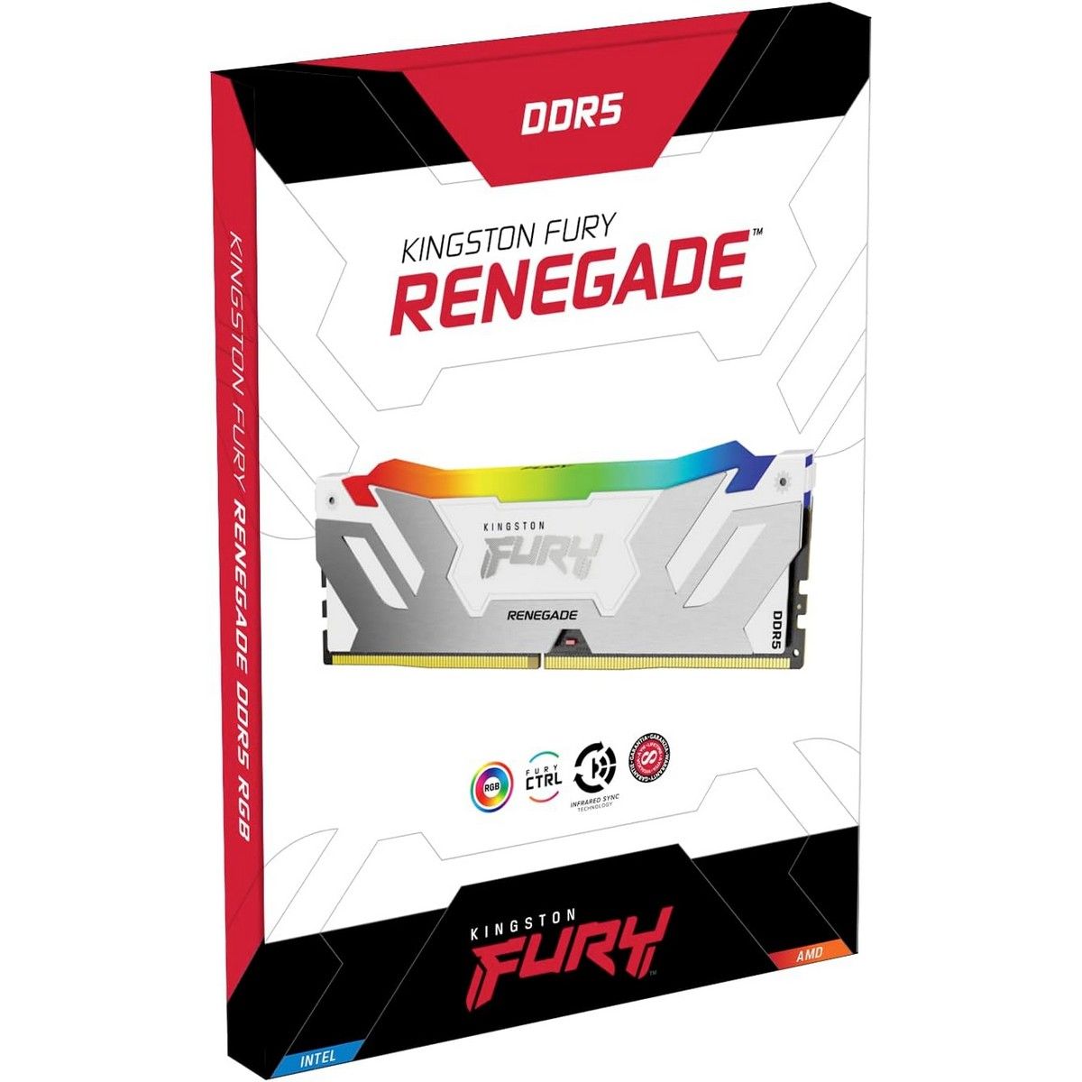 Память DDR5 2x32GB 6400MHz Kingston KF564C32RWAK2-64 Fury Renegade XMP RGB RTL Gaming PC5-51200 CL32