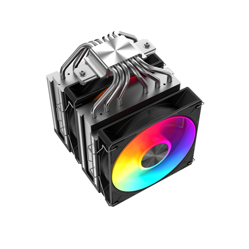 Кулер для процессора SAMA A60L (265W, 4-pin PWM, 156.5mm, 6x6mm, ARGB, 2x120mm, 78CFM, 29dBA, 2200RP