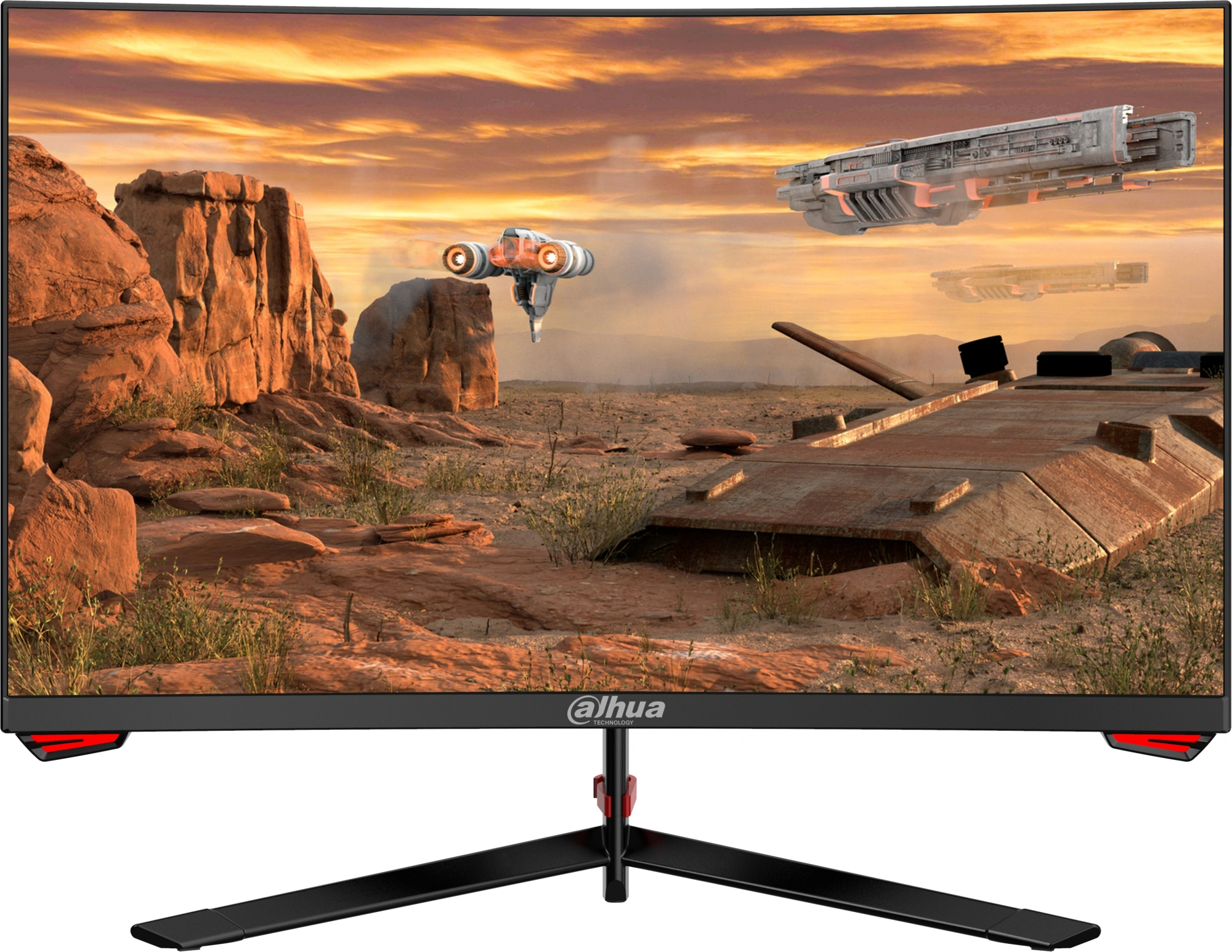 Монитор Dahua 27" DHI-LM27-E230C черный VA LED 5ms 16:9 HDMI матовая 3000:1 250cd 178гр/178гр 1920x1080 165Hz DP FHD 3.98кг