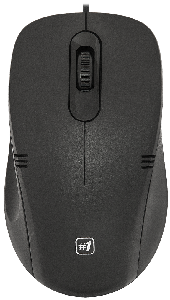 Мышь Defender MM-930 черный оптическая 1200dpi USB 3but (52930)