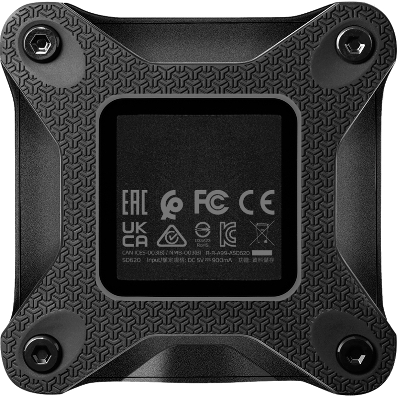 Накопитель SSD A-Data USB3.2 Gen2 1TB SD620-1TCBK SD620 2.5" черный