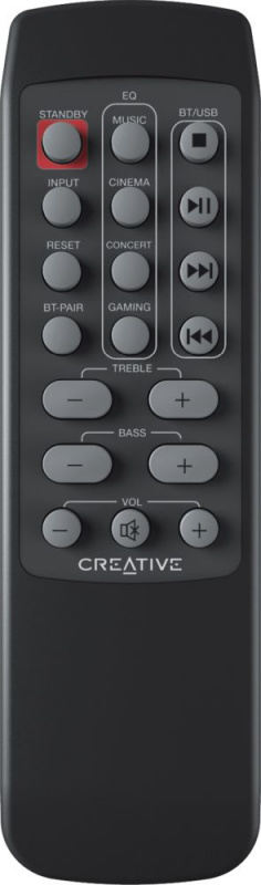 Колонки Creative T100 2.0 черный 40Вт BT