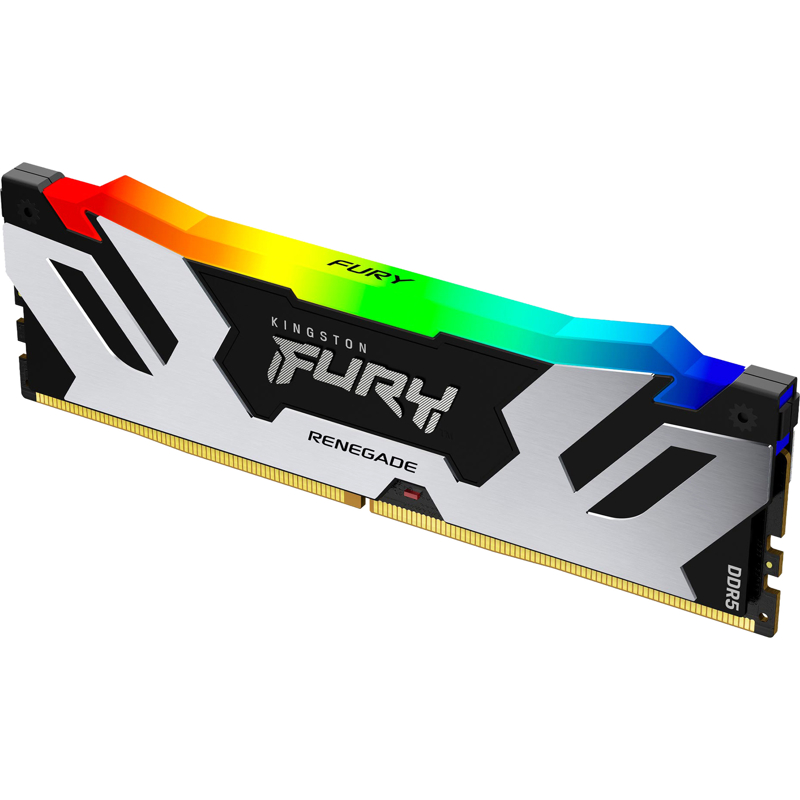 Память DDR5 16GB 7200MHz Kingston KF572C38RSA-16 Fury Renegade Black RGB RTL Gaming PC5-57600 CL38 D