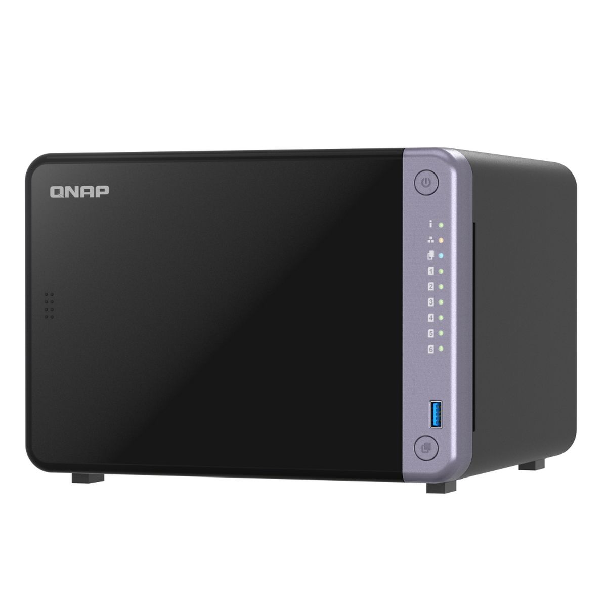 Сетевое хранилище NAS Qnap TS-632X-4G 6-bay настольный Alpine AL-524