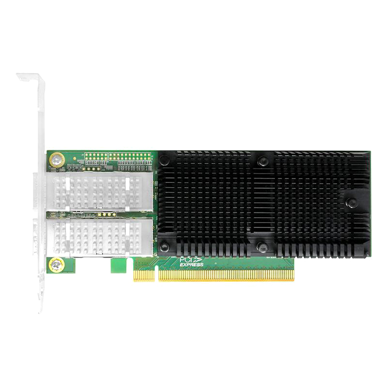 Сетевой адаптер LR-LINK LRES1014PF-2QSFP28 Intel E810 CAM2 PCI-E 4.0 x16 100GB 2 x QSFP28 E810-CQDA2