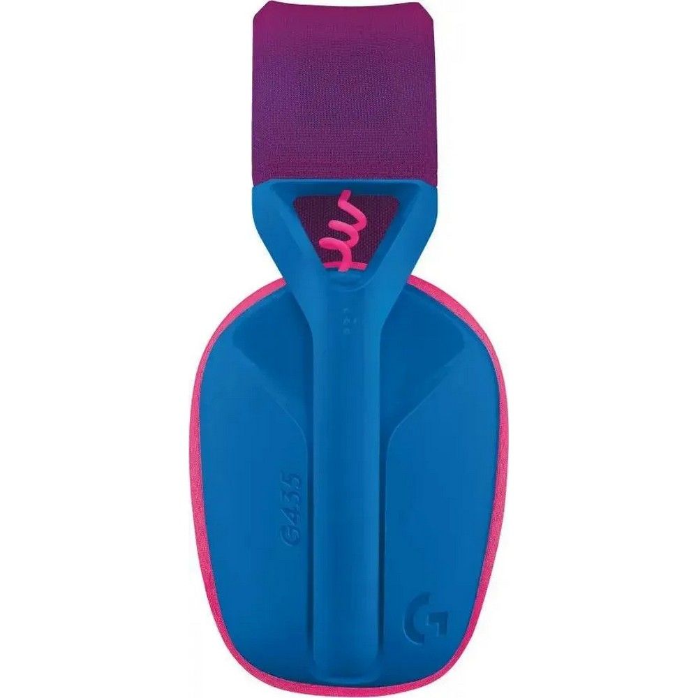 Наушники с микрофоном Logitech G435 голубой/розовый накладные BT/Radio оголовье (981-001065)