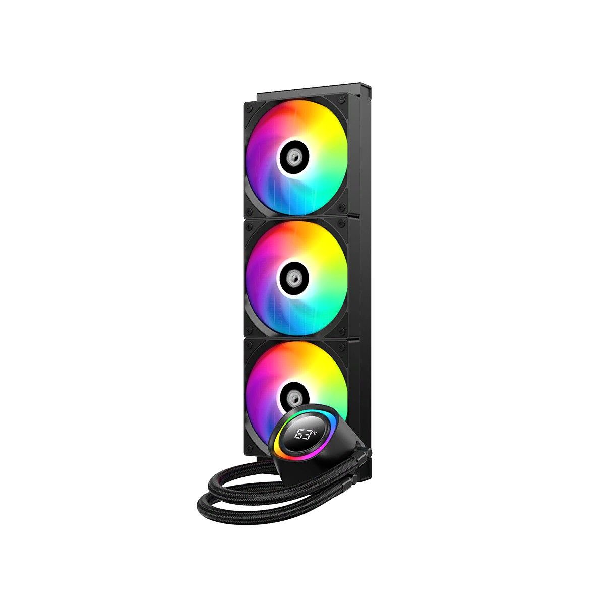 Система водяного охлаждения ID-Cooling FX360 TD ARGB Soc-AM5/AM4/1200/1700/1851 черный 4-pin 27.2dB 