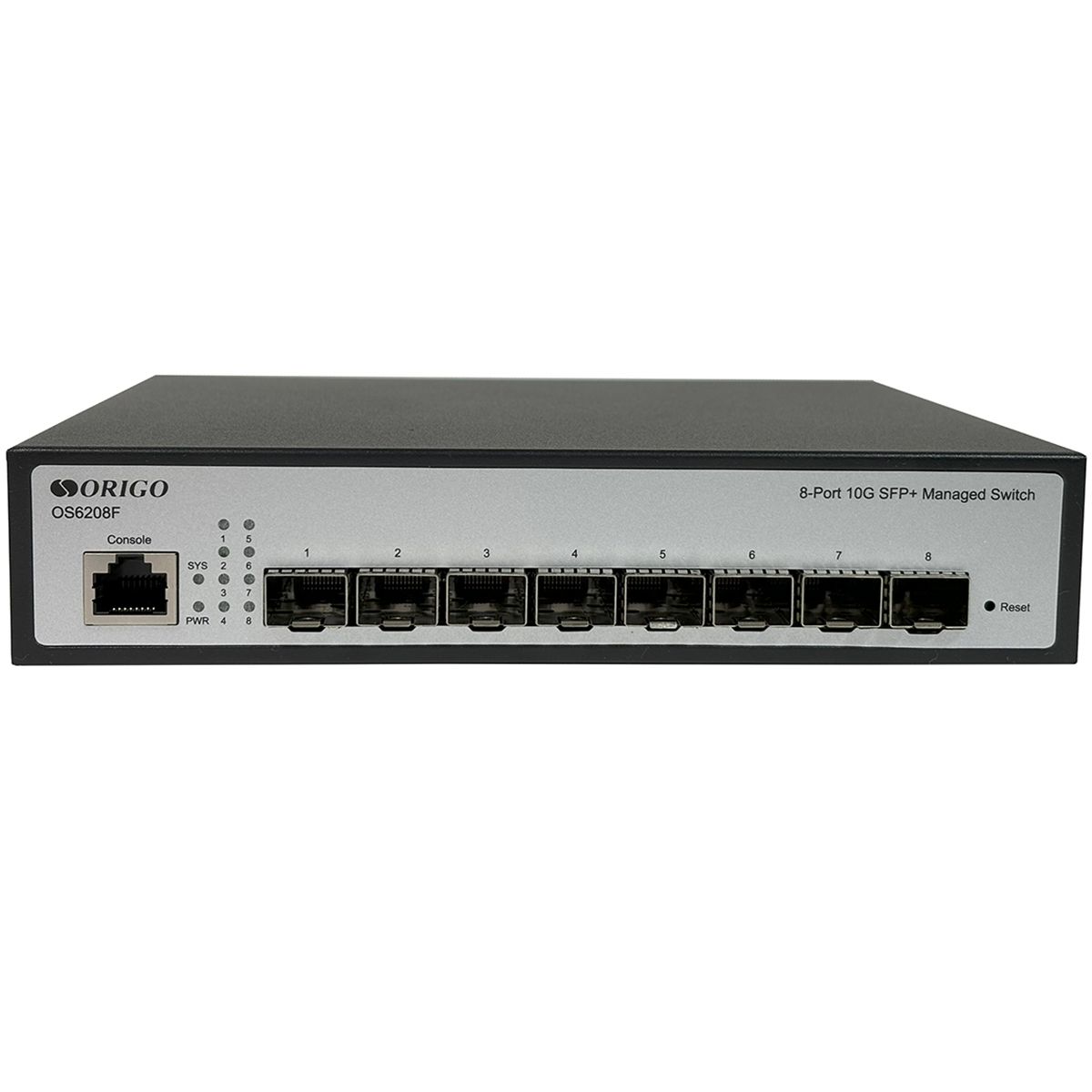 Коммутатор Origo OS6208F OS6208F/A1A (L2) 8SFP+ управляемый