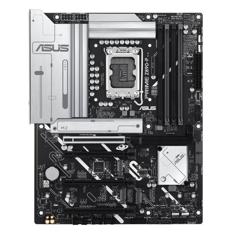 Материнская плата Asus PRIME Z890-P Soc-1851 Intel Z890 4xDDR5 ATX AC`97 8ch(7.1) 2.5Gg RAID+HDMI+DP