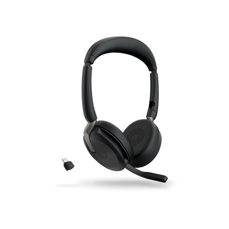 Гарнитура беспроводная Jabra Evolve2 65 Flex, Link380c MS Stereo (PN: 26699-999-899)