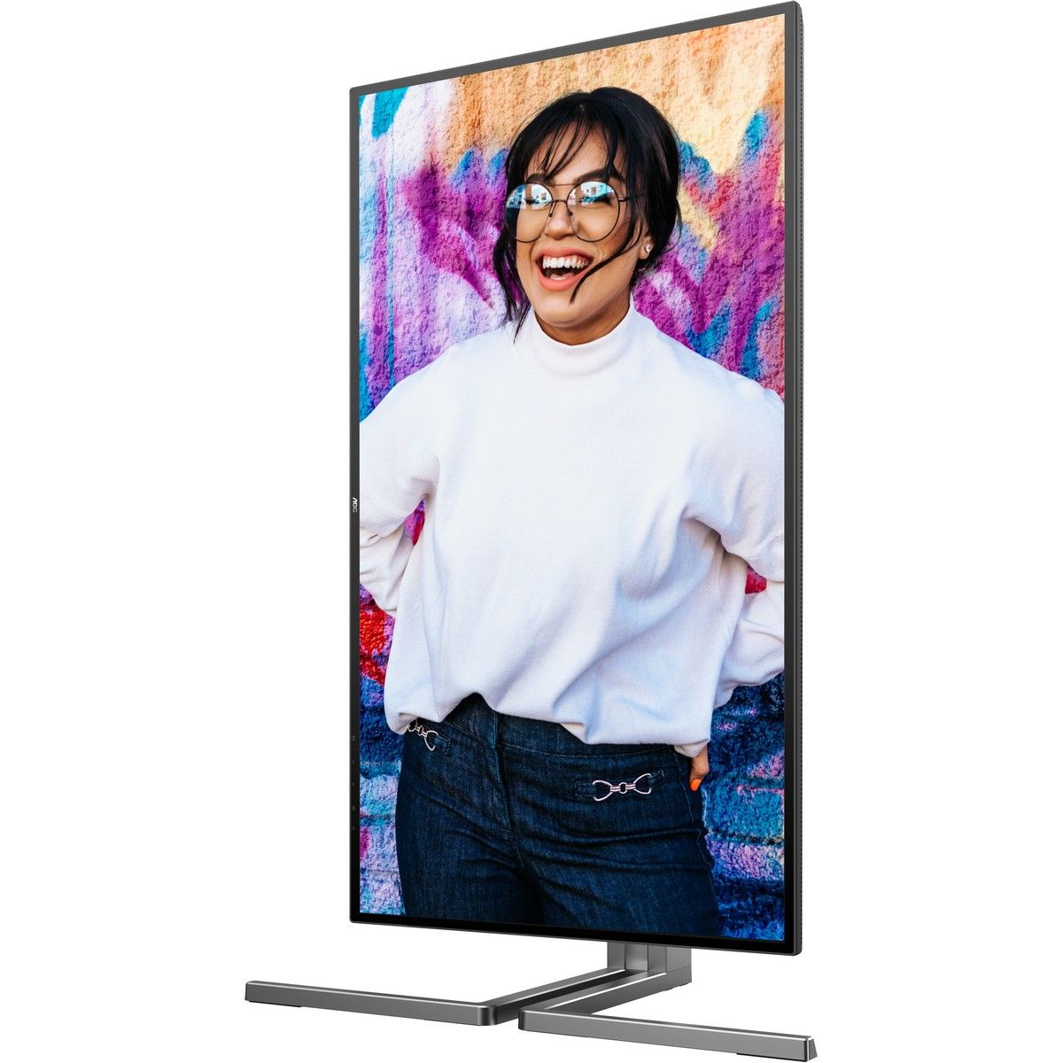 Монитор LCD AOC 27" U27U3CV {IPS 3840x2160 60Hz 178/178 HDMI2.0 DisplayPort1.2  VESA}